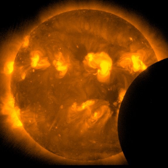 Hinode Satellite Annular Solar Eclipse, May 20, 2012