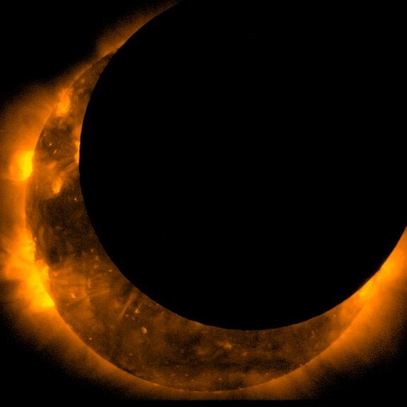 Hinode Satellite Annular Solar Eclipse, May 20, 2012 #2